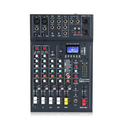 Studiomaster Analog Mixers Studiomaster CLUB XS6 6 Channel Analog Mixer