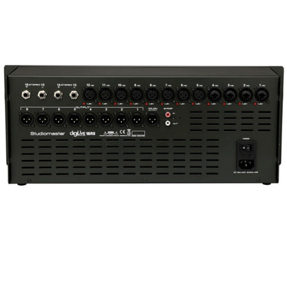 Studiomaster Digital Mixers Studio Master DIGILIVE16RS 16CH Rack Digital Console