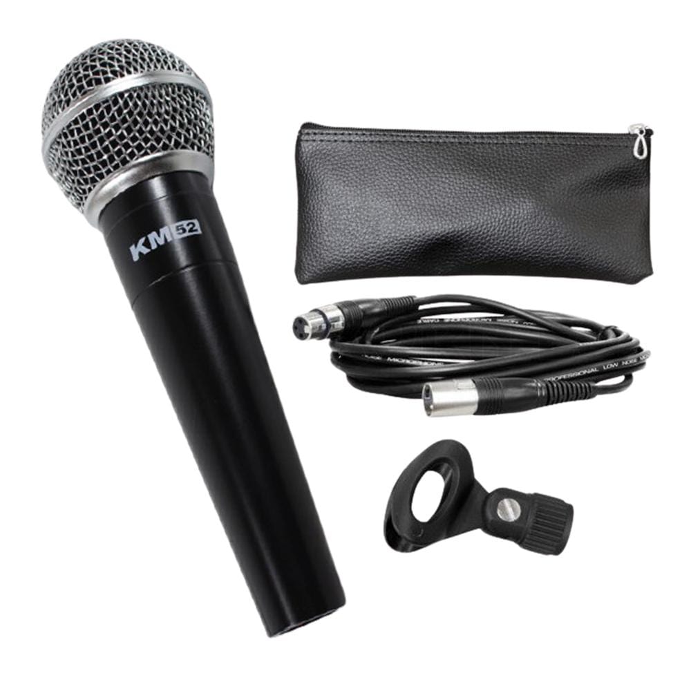 Studiomaster Dynamic Microphones Studiomaster KM52 50Hz - 16kHz Dynamic Microphone