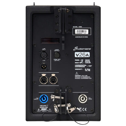 Studiomaster Line Array Studio Master V26A Active Coaxial Two Way Full Range Line Array