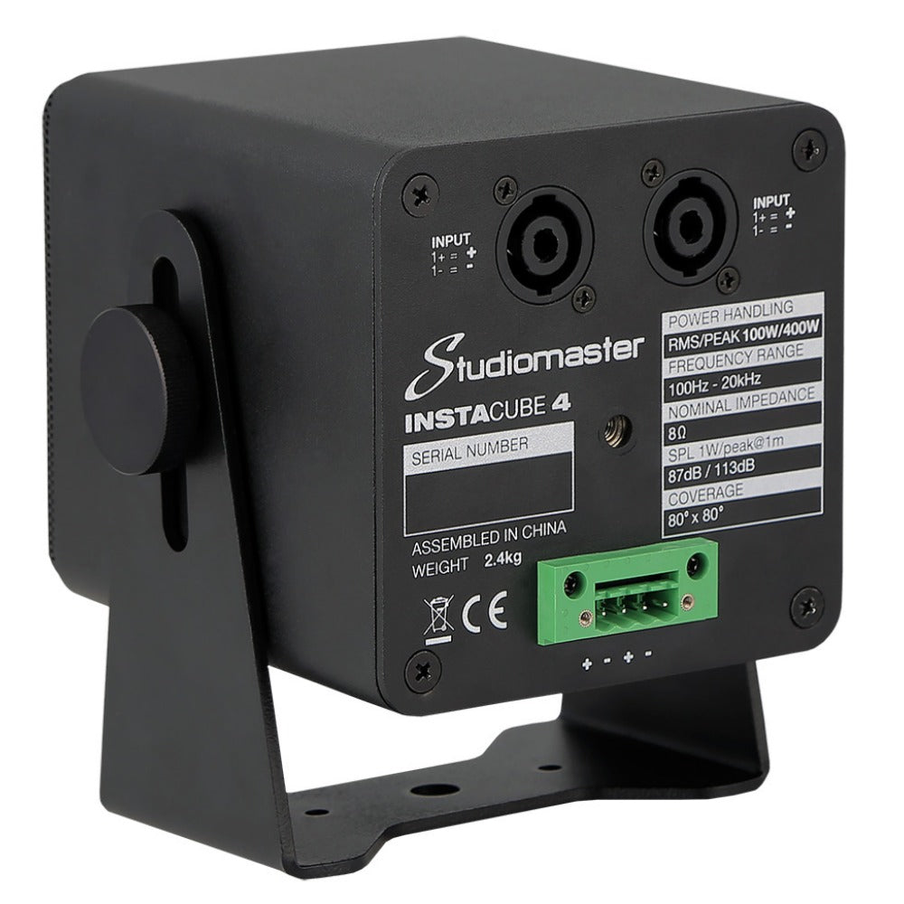 Studiomaster Monitor Speakers Studiomaster Insta Cube 4 4 Inch Installation Coaxial Speaker