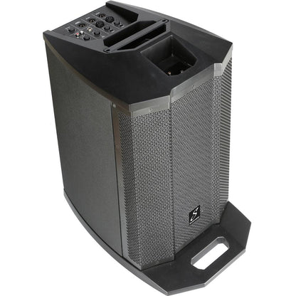 studiomaster portable pa systems studiomaster direct 121 6x3 speaker 12 inch woofer 4 channel analog mixer colomn pa system