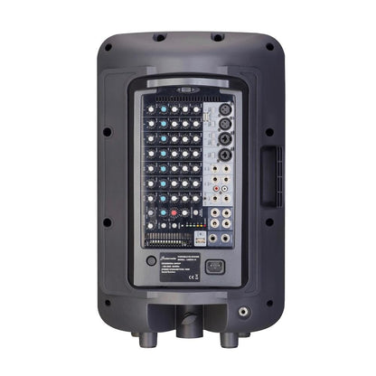 studiomaster portable pa systems studiomaster livesys 10 2x10 inch two way active portable pa system