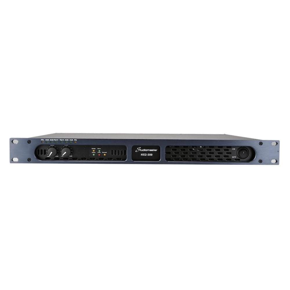 Studiomaster Power Amplifiers Studiomaster HX2 900 900 Watts Digital Power Amplifiers