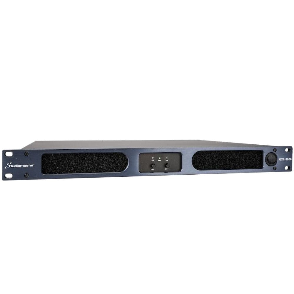 studiomaster power amplifiers studiomaster qx2 qx series digital power amplifiers 
