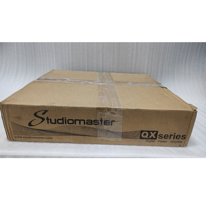Studiomaster Power Amplifiers Studiomaster QX2 QX Series Digital Power Amplifiers - Open Box