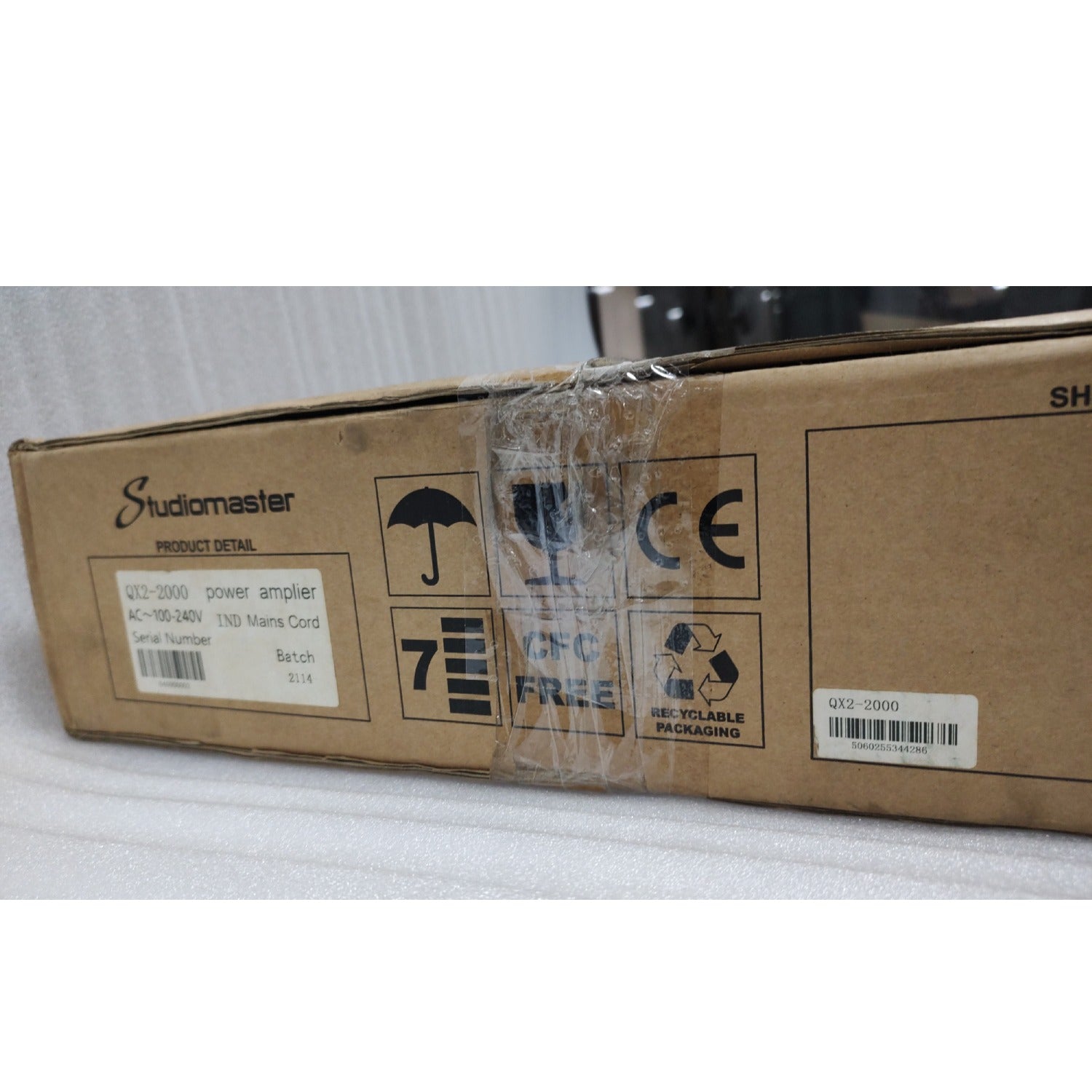 Studiomaster Power Amplifiers Studiomaster QX2 QX Series Digital Power Amplifiers - Open Box