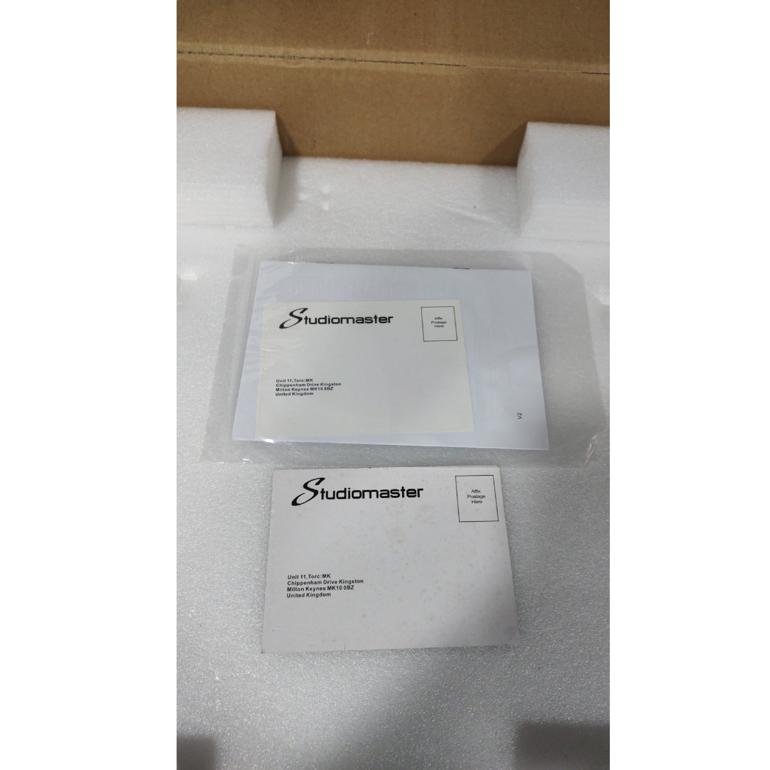 Studiomaster Power Amplifiers Studiomaster QX2 QX Series Digital Power Amplifiers - Open Box