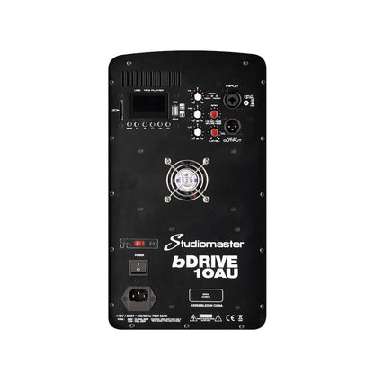 studiomaster speaker cabinets studiomaster bdrive 10au 10 inch active speaker cabinet - black