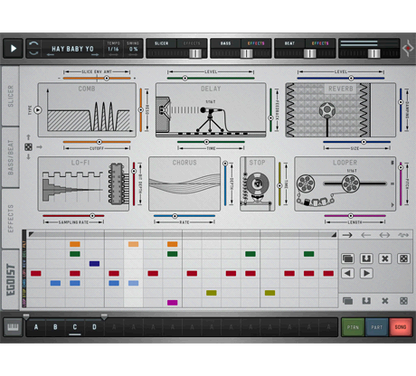 SugarBytes Virtual Instruments Sugar Bytes Egoist Polyphonic Synthesizer – Professional Audio Software & Plugin