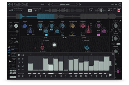 SugarBytes Virtual Instruments Sugar Bytes Graindad: Granular Synthesizer