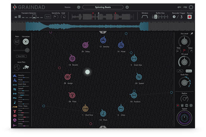 SugarBytes Virtual Instruments Sugar Bytes Graindad: Granular Synthesizer