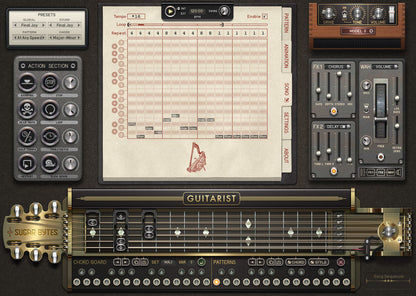 SugarBytes Virtual Instruments Sugar Bytes Guitarist Virtual Guitarist