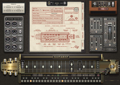 SugarBytes Virtual Instruments Sugar Bytes Guitarist Virtual Guitarist