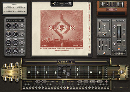 SugarBytes Virtual Instruments Sugar Bytes Guitarist Virtual Guitarist