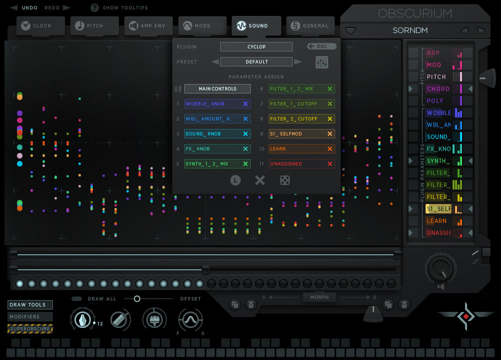 SugarBytes Virtual Instruments Sugar Bytes Obscurium Granular Synthesizer