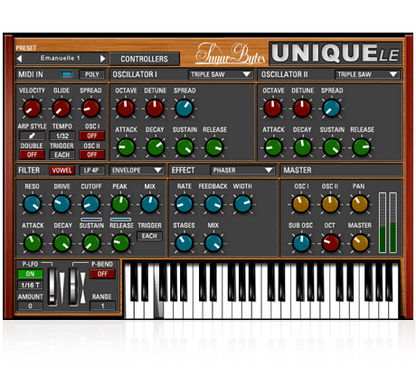 SugarBytes Virtual Instruments Sugar Bytes Unique Wavetable Synthesizer