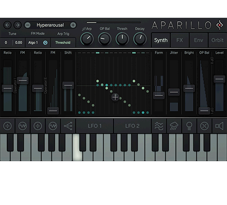 SugarBytes Virtual Processors Sugar Bytes Aparillo Arpeggiator