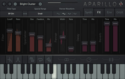 SugarBytes Virtual Processors Sugar Bytes Aparillo Arpeggiator – Professional Audio Software & Plugin