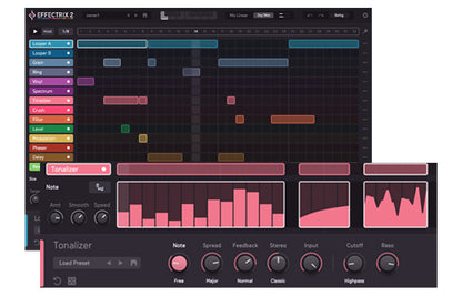 SugarBytes Virtual Processors Sugar Bytes Effectrix2: Multi-Effect Plugin