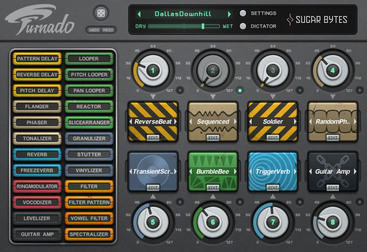 SugarBytes Virtual Processors Sugar Bytes Turnado Distortion