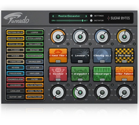 SugarBytes Virtual Processors Sugar Bytes Turnado Distortion