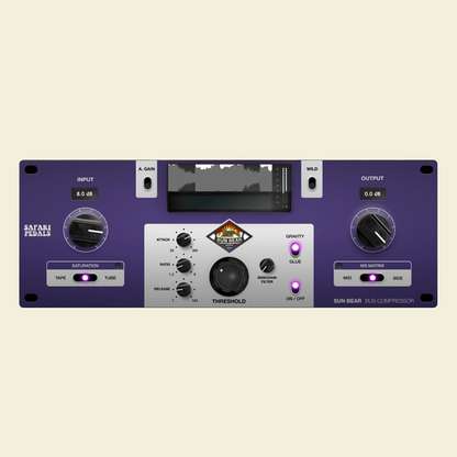 Safari Pedals Sun Bear Bus Compressor