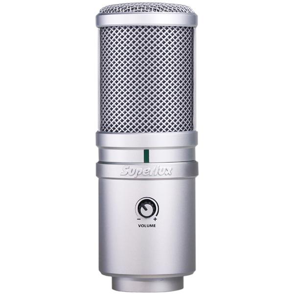 superlux condenser microphones superlux e205u usb condenser microphone
