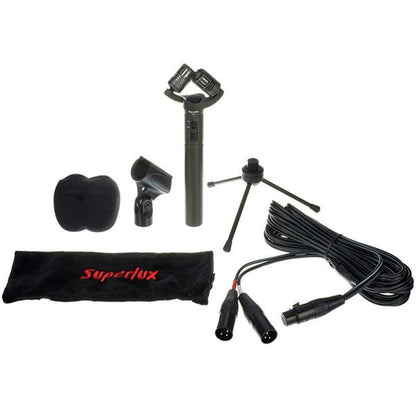 superlux condenser microphones superlux e524d xy stereo condenser microphone