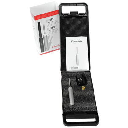 superlux condenser microphones superlux ecm 888b omnidirectional condenser measurement microphone
