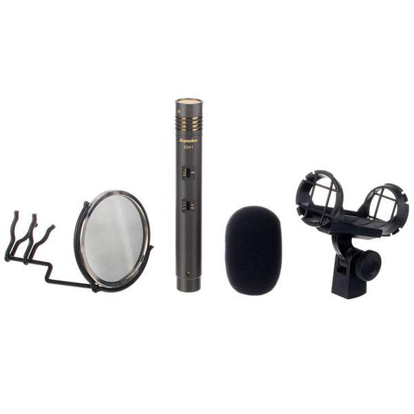 superlux condenser microphones superlux s241 condenser microphone - black