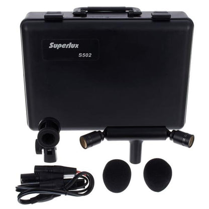 Superlux Condenser Microphones Superlux S502 ORTF Stereo Condenser Microphone