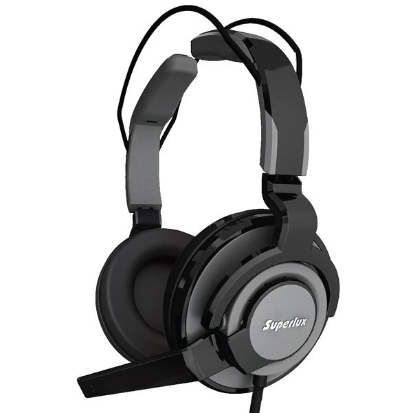 Superlux Headphones Gray Superlux HMC-631 Professional Grade Video Game Headphone