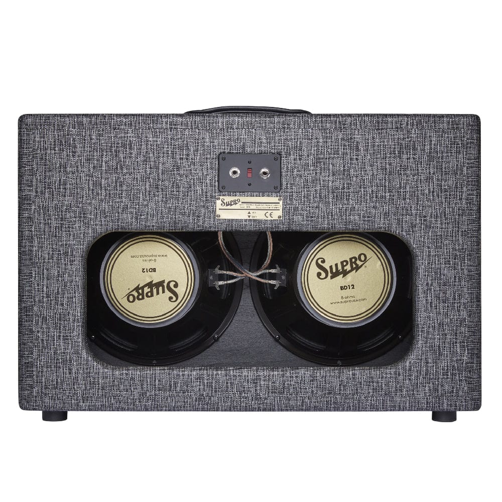 supro electric guitar cabinets black rhino supro black magick cab 2x12 electric guitar cabinet   