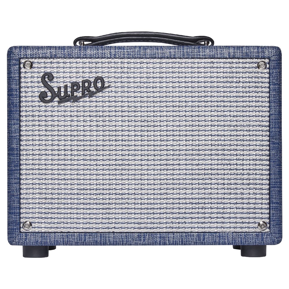 Supro Guitar Combo Amplifiers Blue Rhino Supro 64 Reverb 5 Watt Tube Electric Guitar Combo Amplifier