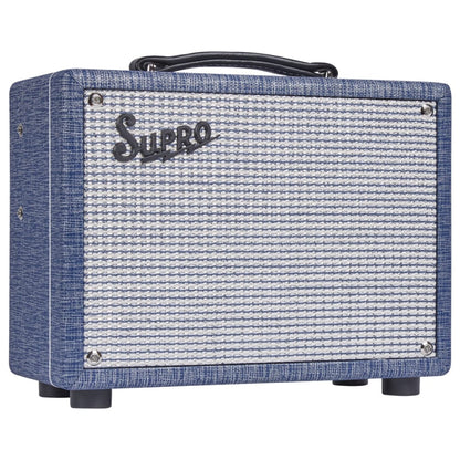 Supro Guitar Combo Amplifiers Blue Rhino Supro 64 Reverb 5 Watt Tube Electric Guitar Combo Amplifier