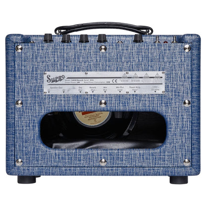 Supro Guitar Combo Amplifiers Blue Rhino Supro 64 Reverb 5 Watt Tube Electric Guitar Combo Amplifier
