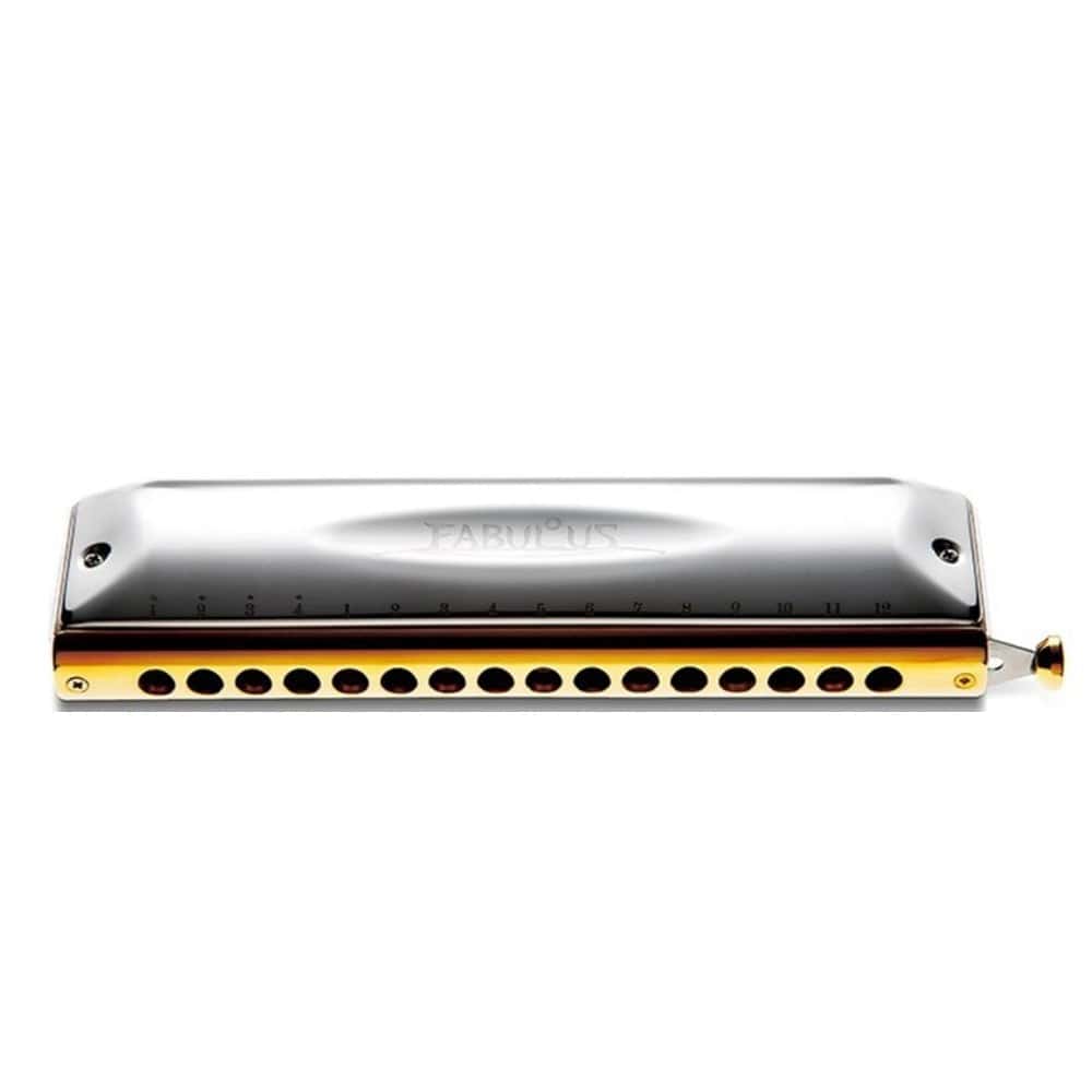 suzuki harmonicas suzuki f-64c chromatic 16-hole fabulous harmonica