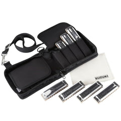 Suzuki Harmonicas Suzuki M-20-S 7 Pieces Set Diatonic Harmonica