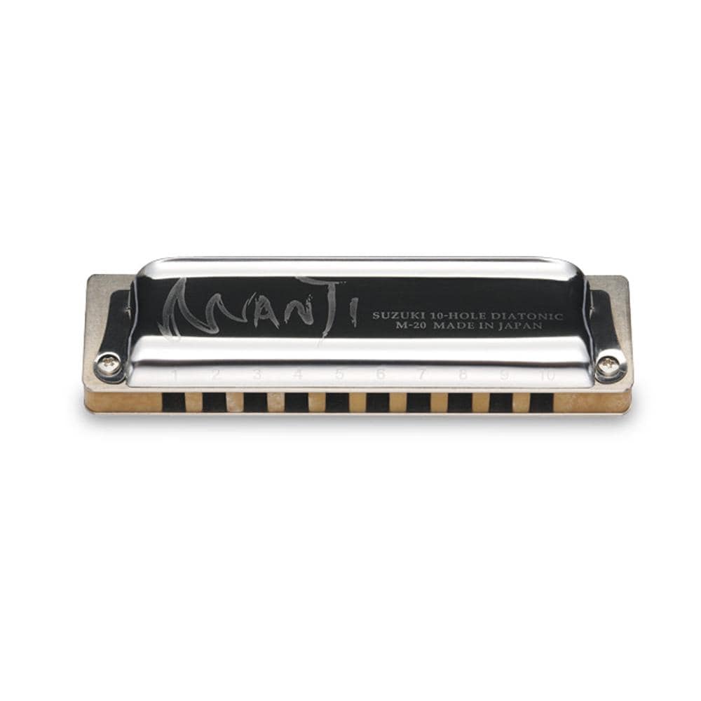 Suzuki Manji Series M20 10 Hole 20 Notes Diatonic Harmonica