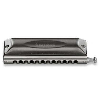 suzuki harmonicas suzuki s-48b 12-hole  sirius bass chromatic harmonica