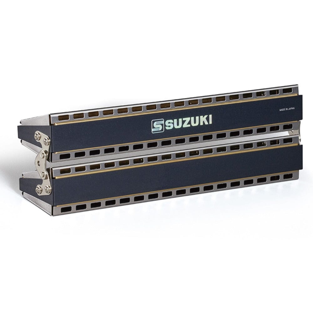 suzuki harmonicas suzuki sdb-39v2 39-hole double bass harmonica