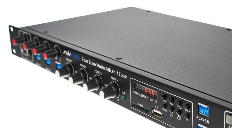 swissonic analog mixers swissonic 4zone
