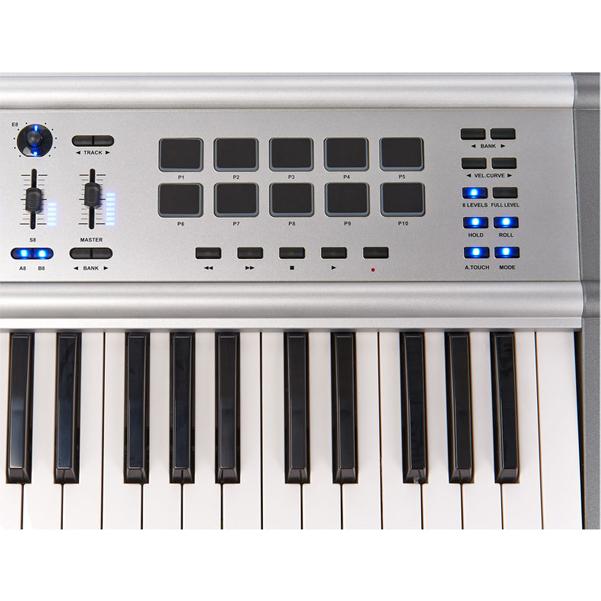swissonic midi keyboards swissonic controlkey 61 usb midi keyboard
