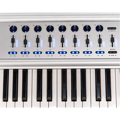 swissonic midi keyboards swissonic controlkey 61 usb midi keyboard