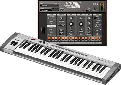 Swissonic Midi Keyboards Swissonic EasyKey 49 AAS Bundle