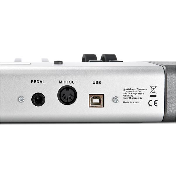 swissonic midi keyboards swissonic easykey 61 midi keyboard