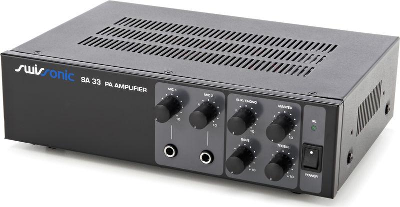 swissonic powered mixers swissonic sa 33