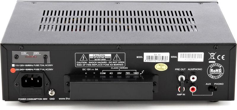 swissonic powered mixers swissonic sa 33