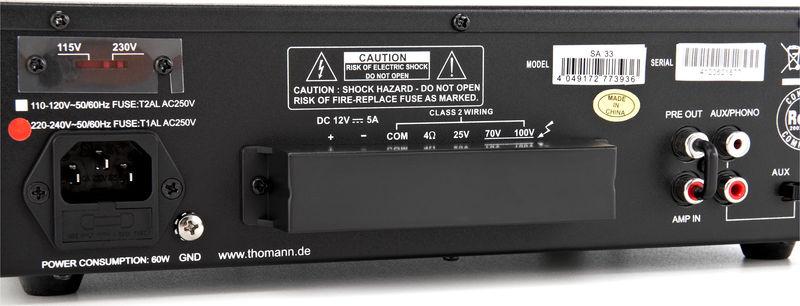 swissonic powered mixers swissonic sa 33